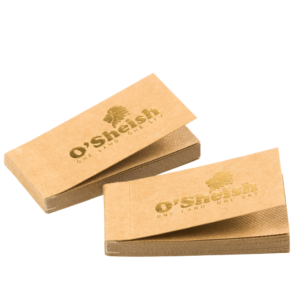 Osheish Maxi Brown Filter Tips: Earthy Aesthetic & High Filtration for King Size